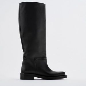 Zara Tall Leather Boots